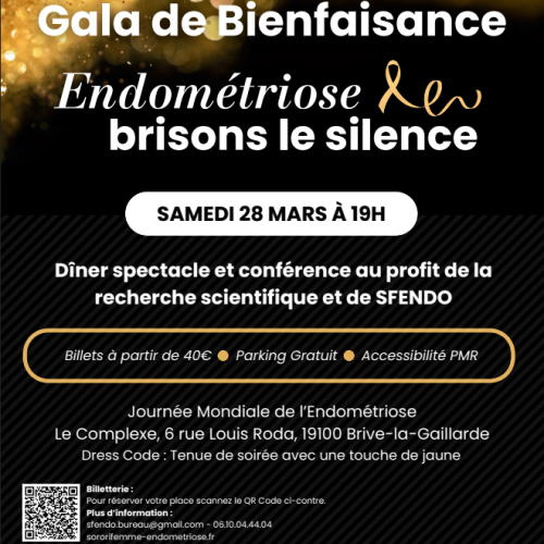 28 mars 2026 – Gala de Bienfaisance de l’association SFENDO